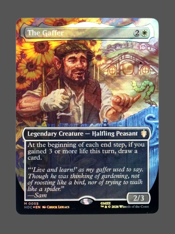 The Gaffer Surge Foil MTG proxy card from The Hobbit Eternal #55