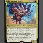 The Madcap Jester Holo MTG proxy card from Mystery Booster Commander Edition #44