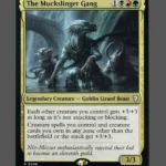 The Muckslinger's Gang Foil MTG proxy card from Mystery Booster Commander Edition #46