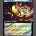 The One Ring Surge Foil MTG proxy card from The Lord of the Rings: Tales of Middle-earth #791