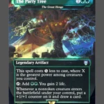 The Party Tree Surge Foil MTG proxy card from Tales of Middle-earth Commander #378