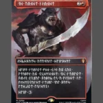 The Reaver Cleaver Holo MTG proxy card from The Hobbit Eternal #94