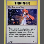 The Rocket’s Trap Regular Pokemon proxy card from Gym Heroes #19
