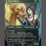 Tifa Lockhart Chocobotrack Foil MTG proxy card from Final Fantasy #567