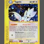 Togetic Regular Pokemon proxy card from Aquapolis #H27