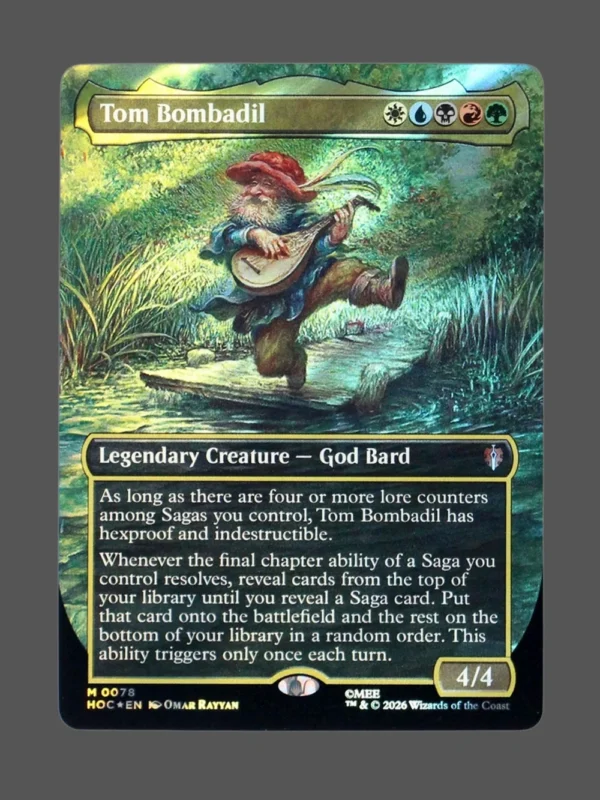 Tom Bombadil Surge Foil MTG proxy card from The Hobbit Eternal #78
