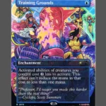 Training Grounds Foil MTG proxy card from Secret Lair Drop #2619