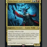 Tresserhorn's Lord, Returned Holo MTG proxy card from Mystery Booster Commander Edition #52