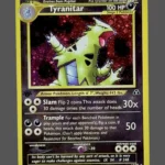 Tyranitar Regular Pokemon proxy card from Neo Discovery #12