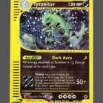 Tyranitar Regular Pokemon proxy card from Expedition #29