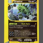 Tyranitar Regular Pokemon proxy card from Expedition #66