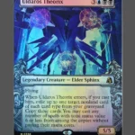 Uldaros Theorix Foil MTG proxy card from Reality Fracture #358