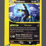 Umbreon Regular Pokemon proxy card from Skyridge #32