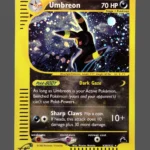 Umbreon Regular Pokemon proxy card from Skyridge #H30