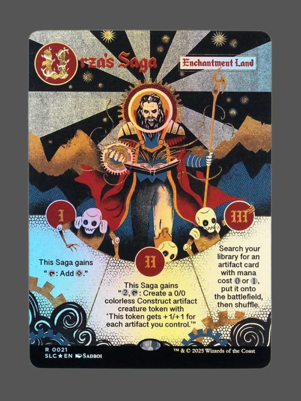 Urza's Saga Foil MTG proxy card from Secret Lair Countdown #21