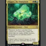 Uugguu, the Omniplasm Foil MTG proxy card from Mystery Booster Commander Edition #54