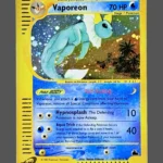 Vaporeon Regular Pokemon proxy card from Skyridge #H31