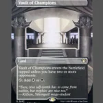 Vault of Champions Holo MTG proxy card from Commander Masters #667
