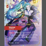 Vayne - Hunter Foil Riftbound proxy card from Spiritforged #223/221
