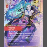 Vayne - Hunter Signature Foil Riftbound proxy card from Spiritforged #223*/221