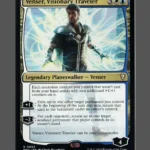 Venser, Visionary Traveler Holo MTG proxy card from Mystery Booster Commander Edition #55