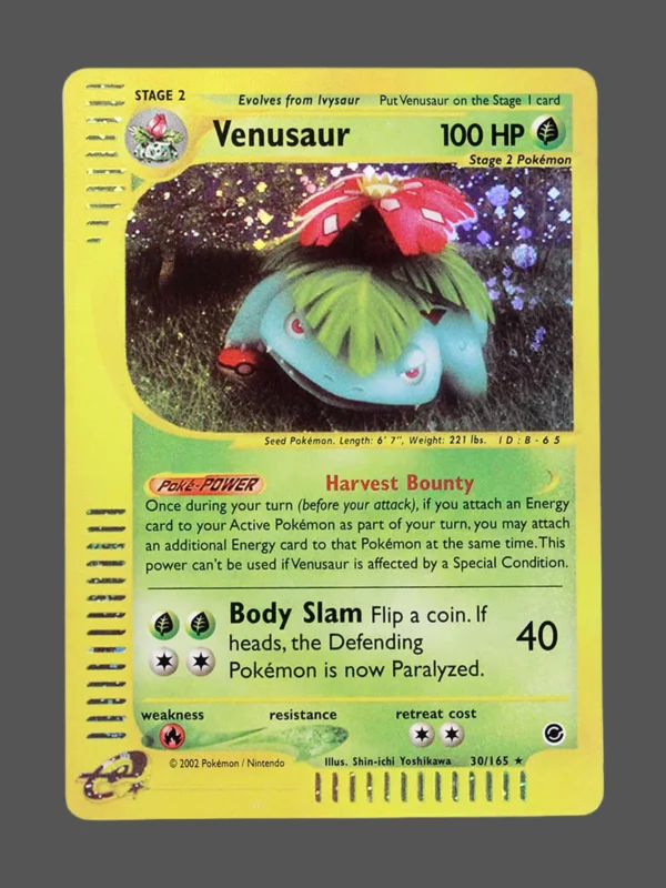 Venusaur Regular Pokemon proxy card from Expedition #30