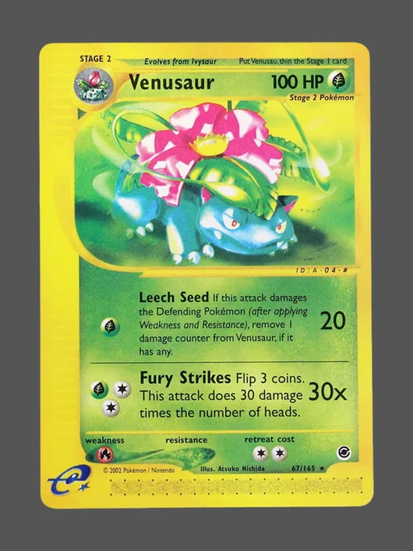 Venusaur Regular Pokemon proxy card from Expedition #67