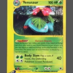 Venusaur Regular Pokemon proxy card from Expedition #68