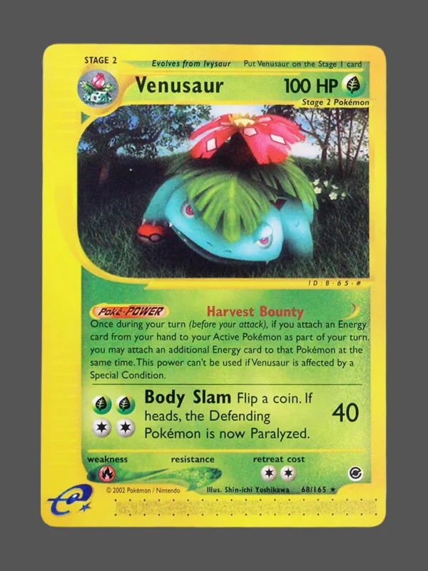 Venusaur Regular Pokemon proxy card from Expedition #68