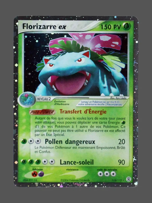 Venusaur ex Galaxy Foil Pokemon proxy card from Foil Galaxy FR #112