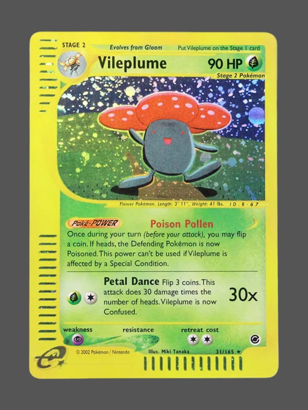 Vileplume Regular Pokemon proxy card from Expedition #31