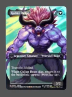 Vincent Valentine/Galian Beast Surge Foil MTG proxy card from Final Fantasy #528