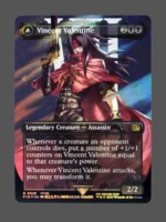 Vincent Valentine/Galian Beast Surge Foil MTG proxy card from Final Fantasy #528