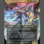 Vraska, Soul of Stone Foil MTG proxy card from Reality Fracture #318