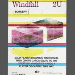 Windfall Holo MTG proxy card from The Zeta Set #275