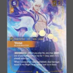 Yone - Blademaster Foil Riftbound proxy card from Spiritforged #233/221