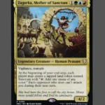 Zagorka, Mother of Sanctum Foil MTG proxy card from Mystery Booster Commander Edition #58