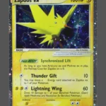 Zapdos ex Galaxy Foil Pokemon proxy card from Nintendo Black Star Promos #033